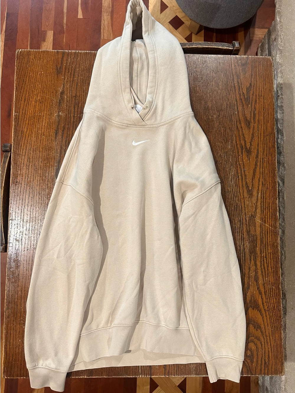 Nike Women’s Oversized Hoodie in Tan - Size L
